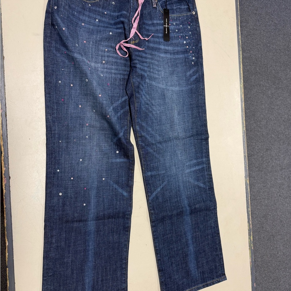 Seven Swarovski Crystal jeans